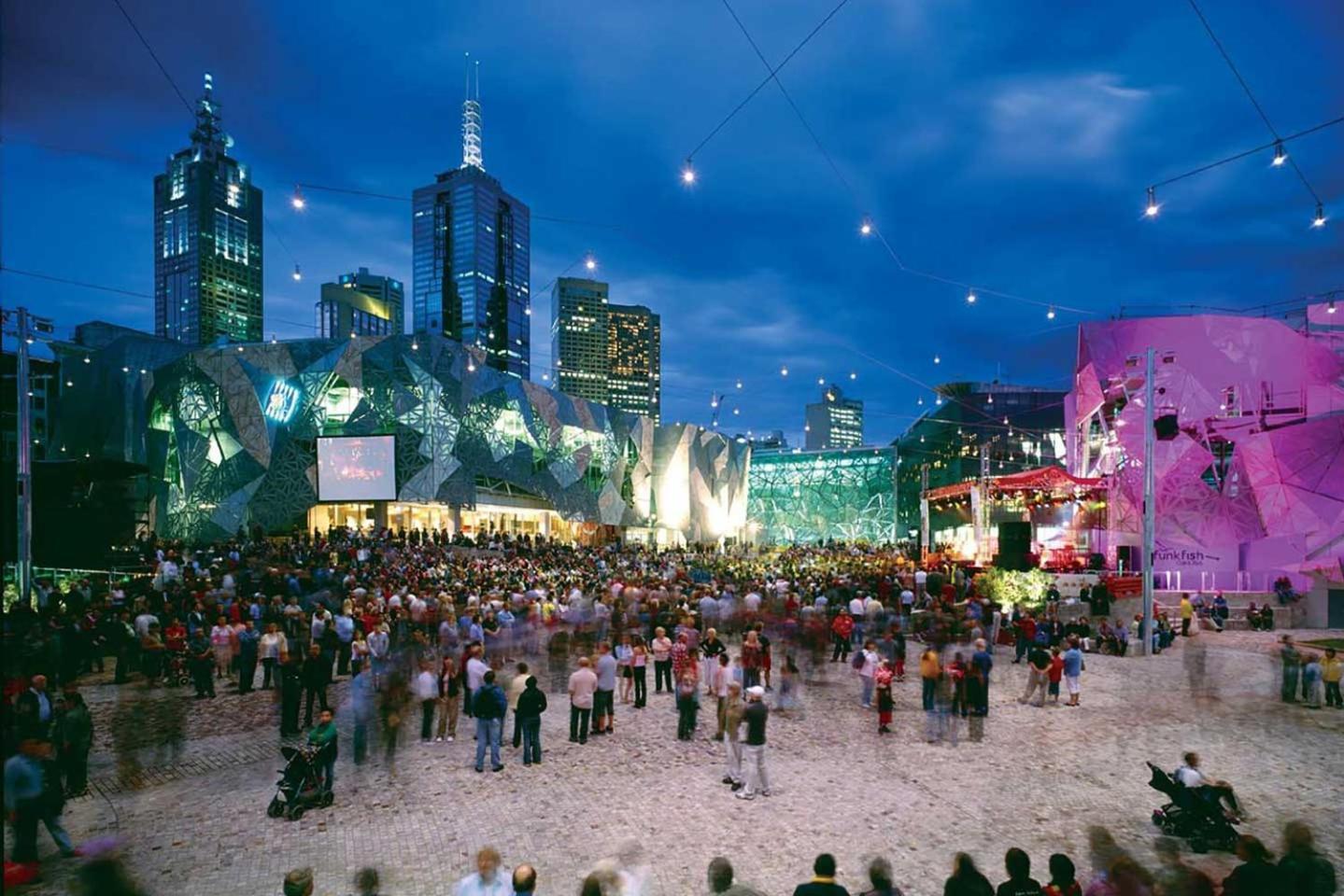 A Chic & Comfy 2Br Apt Near Federation Square Melbourne Exterior foto